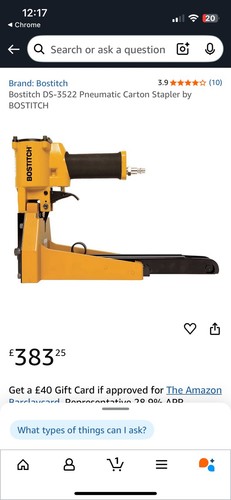 Bostitch 3522 pneumatic - ds-3522-e,