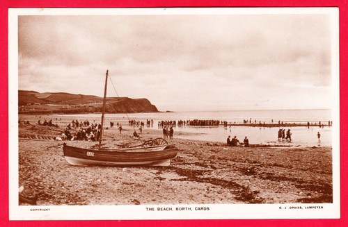 Postcard borth cardigan the - postcard,