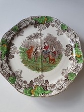 Copeland Spode Byron Series No2. Vintage Quartered Sandwich Plate.