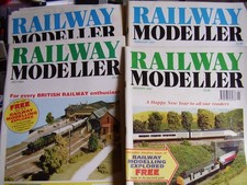 COLLECTION OF 12 X  RAILWAY MODELLER MODEL RAIL MAGS 2001 COMPLETE YEAR