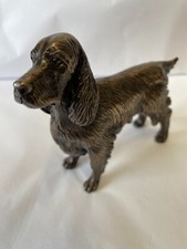 Standing Spaniel Bronze Resin