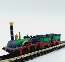N Gauge 1:160 Scale Robert Stephenson Adler Steam Locomotive Train Tender Model