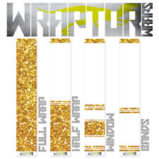 Archery Arrow Wraps - Wraptor Wraps Gold Glitter Print - 13pk