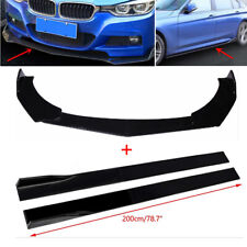 Glossy Black Car Front Bumper