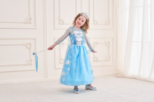 Kids elsa fancy dress costume - elsa,