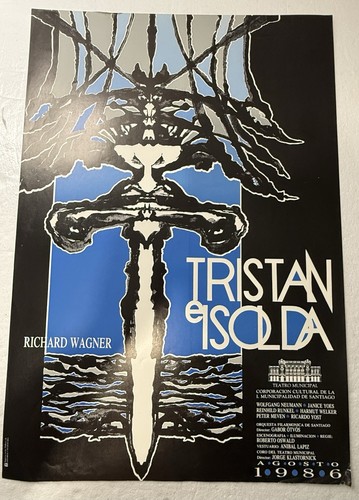 Vntg opera poster - opera, richard