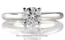 Cartier 0.50ct F/VS1 1895 Round Brilliant Diamond Engagement Ring