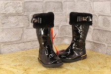 TODDLER BLACK PATENT BOOTS