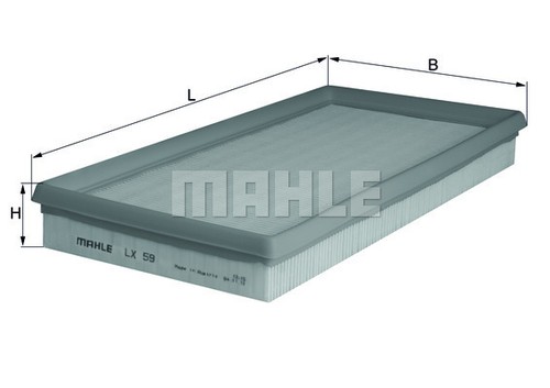 Air filter for - air,