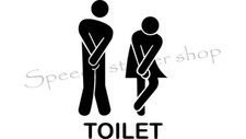 Toilet door men women wall - toilet,