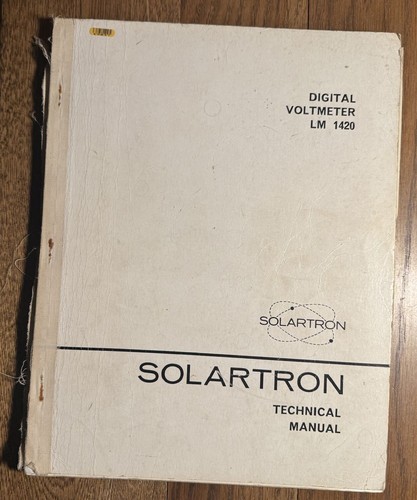 Solartron lm1420 digital - solartron,