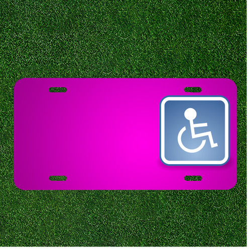 Disabled handicapped license - handicapped,