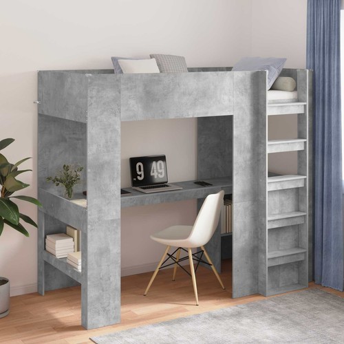 Loft bed frame with - loft,