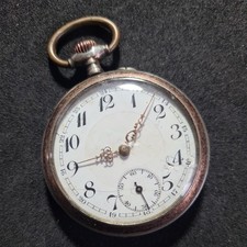 Antique solid silver gents