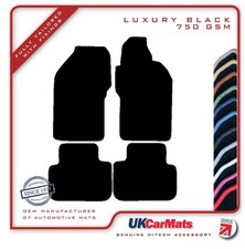 Fits Alfa Romeo 147 Selespeed 2001-2006 Hitech Black Luxury Tailored Car Mats