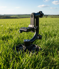 360° Swivel Panoramic Gimbal Tripod Ball Head  Telephoto Lens + Ground Pod