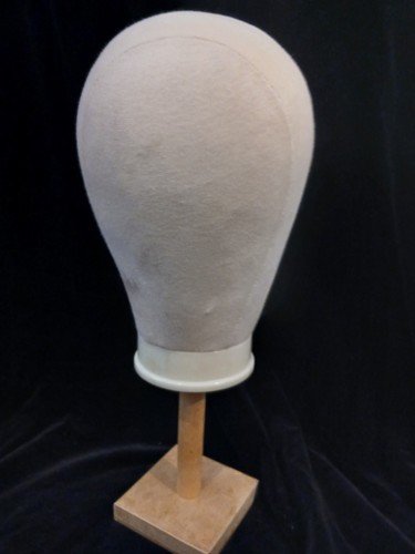 Vintage linen wig - wig, /