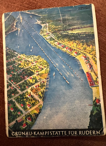 Vintage postcard 1936 berlin - postcard,