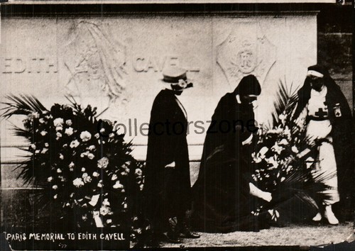 Paris memorial nurse edith - paris,