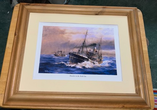 Signed framed print colin - framed,