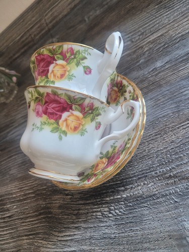 Tea cup saucer set royal - tea,