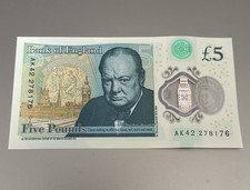 £5 Note AK42 Serial No