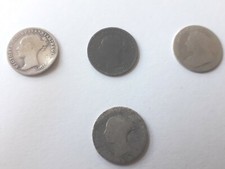 Queen Victoria Coins    SILVER