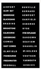 MODEL BUS WATERSLIDE TRANSFERS