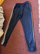 Navy Joggers Tracksuit Bottoms age 10-11 adidas 