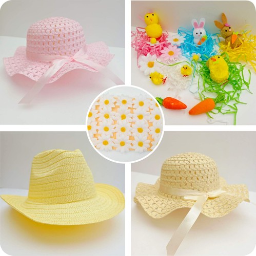 Easter bonnet chicks bunnies - easter,
