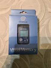 Official Sega Dreamcast Visual Memory Unit VMU Blue Boxed Brand New.