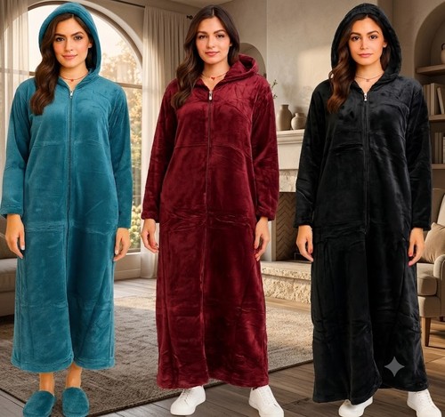 Ladies long hooded - long,