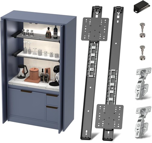 Dolenor cabinet pocket door - cabinet,