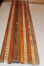 10 Vtg Antique Old Tapered