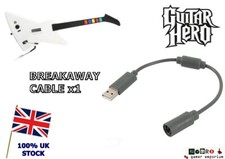 UK - Wired controller USB breakaway cable adapter - XBOX 360 Guitar Hero XPLORER