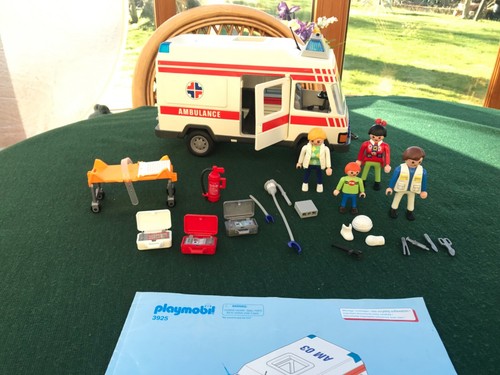 Playmobil ambulance - ambulance, (3925)
