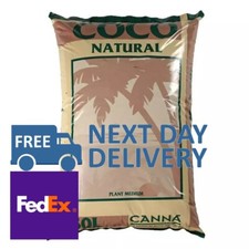 Canna Coco Natural Coir 50L Hydroponic Growing Media Soil