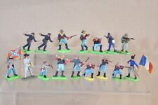BRITAINS DEETAIL JOB LOT of AMERICAN CIVIL WAR FRENCH NAPOLEONIC SOLDIERS 30om