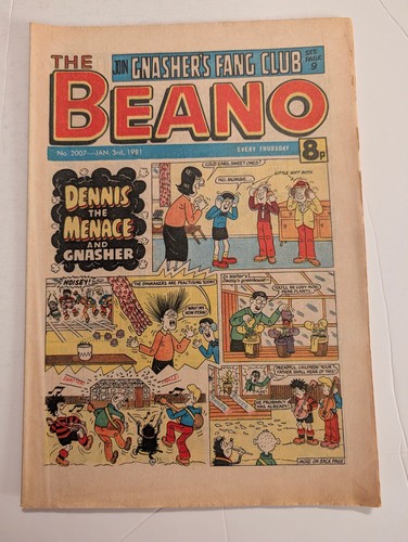 Beano comic 2007 - beano,