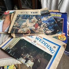 Princess Diana Newspaper Magazines Royal Wedding Family Memorabilia 1981 - 1997