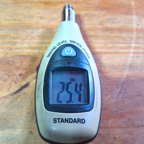 Standard sound level - level, meter