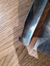 woodturning spindle gouge (+ side cutting?)~5/8" L~16 1/2" H~9" weight~286g 