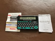 Franklin Spell Checker Wordmaster Plus TPQ-200 Thesaurus Databank Tested VGC