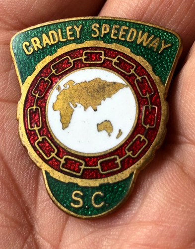 Rare vintage cradley speedway - rare,