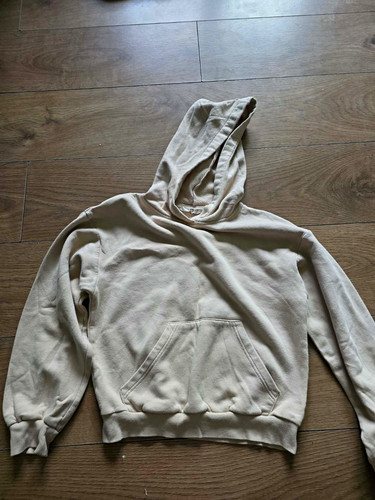 Beige pullover hoodie - pullover,