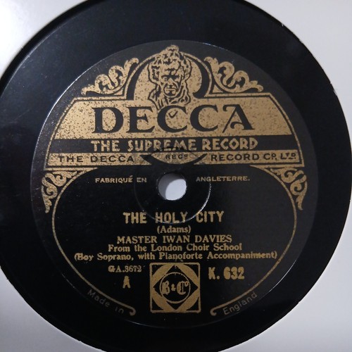 Master iwan davies 78rpm - master, 12”