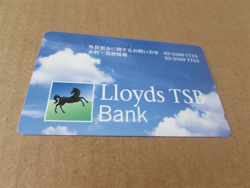 Lloyds tsb bank advert used - advert,