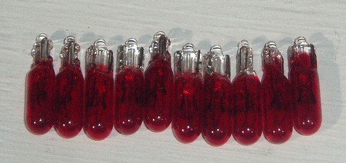 Small 5mm red - 10,
