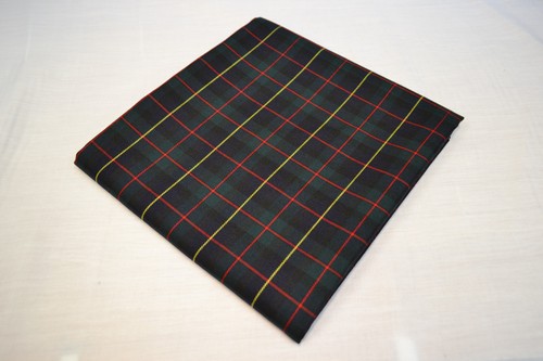 Polyviscose tartan fabric - fabric,