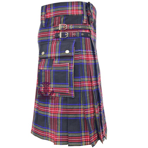 Scottish utility kilt black - utility,